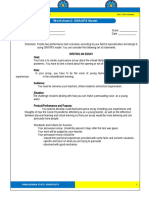 Worksheet 2: GRASPS Model: Prof Ed 108: Assessment in Learning 2