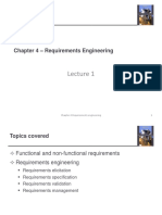 1 Chapter 4 Requirements Engineering