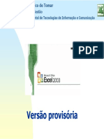 Excel_2003_Instituto Politécnico de Tomar