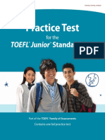 TOEFL Junior Practice Test