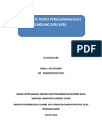 Buku Panduan Penggunaan Apd