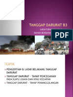 Materi Tanggap Darurat B3