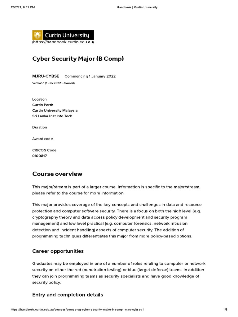 Cyber Security Handbook PDF Security Computer Security