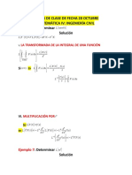 Sesión de Clase de Fecha 20 Octubre