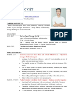 Nguyen Duc Viet-FTU - English CV