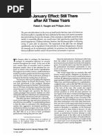 The January Effect: Still There After All These Years: Robert A. Haugen and Philippe Jonon