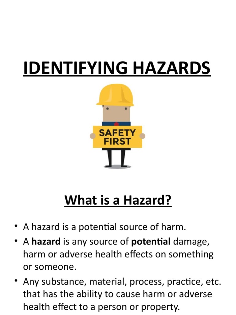 Hazard Identification PDF