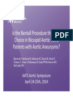 Is The Bentall Procedure The Right Choice in Bicuspid Aortic Valve Patient With Aortic Aneurysm