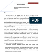 Executive Summary-Sistem Pengendalian Manajemen PT Kalbe Farma - YOUEL TP - 20402100012