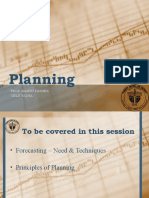 Planning: Prof. Manoj Mishra Cnlu Patna