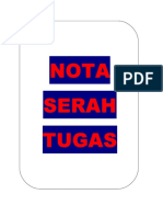 Nota Serah Tugas