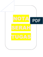 Nota Serah Tugas Terbaru 2022 15