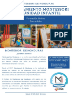 Entrenamiento Montessori en Comunidad Infantil - 2022