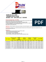 Sunflex Sae 100R7 Thermoplastic Hose BS4983: 1973 DIN 24951 PT 2 ISO3945