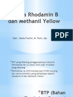 12 Analisa Rhodamin B dan Methanil Yellow