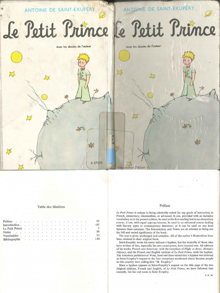 le petit prince en français pdf gratuit