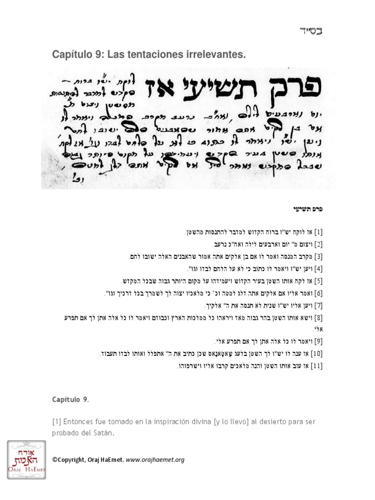 Shem Tov Cap 9 PDF