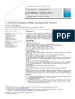 S4 - A Free Electromagnetic Solver For Layered Periodic Structures