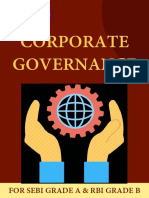 Corporate Governance: For Sebi Grade A & Rbi Grade B