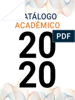 Catálogo Acadêmico 2020