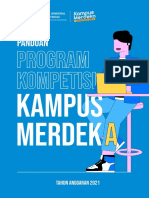 Panduan Kompetisi Kampus Merdeka 2021 Revisi Juli