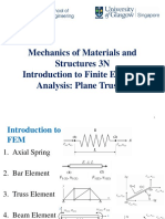 A3 - Intro To FEM3 - Truss - Main