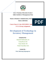 Development of Technology in Inventory Management
