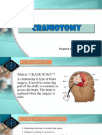 Craniotomy Case Study