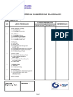 Form Sebelum Test Commissioning