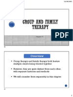 Group and Family Therapy