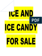 Ice and Ice Candy for Sale