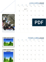 Microsoft Template - Calendar