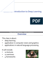 DL21 - Lecture 1 - Intro