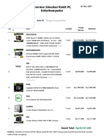 Simulasi - Rakit PC - Enterkomputer Toko Komputer, Rakit PC, Termurah & Terlengkap