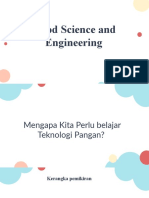 Food Science and Engineering