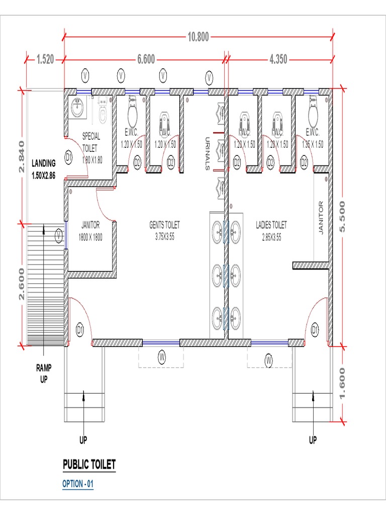 Public Toilet Design - 10.12.2021-Model | PDF