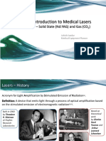 Introduction to Medical Lasers: Nd:YAG and CO2 Lasers