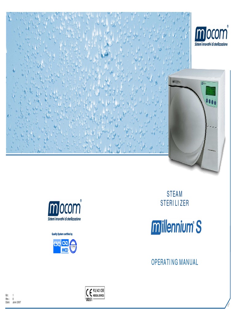 Statim Sterilizer Instructions: Autoclave Statim 2000S Manual – OVVAXC