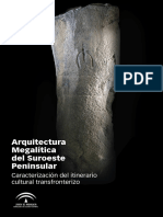 Arquitectura Megalitica Del Suroeste Pen