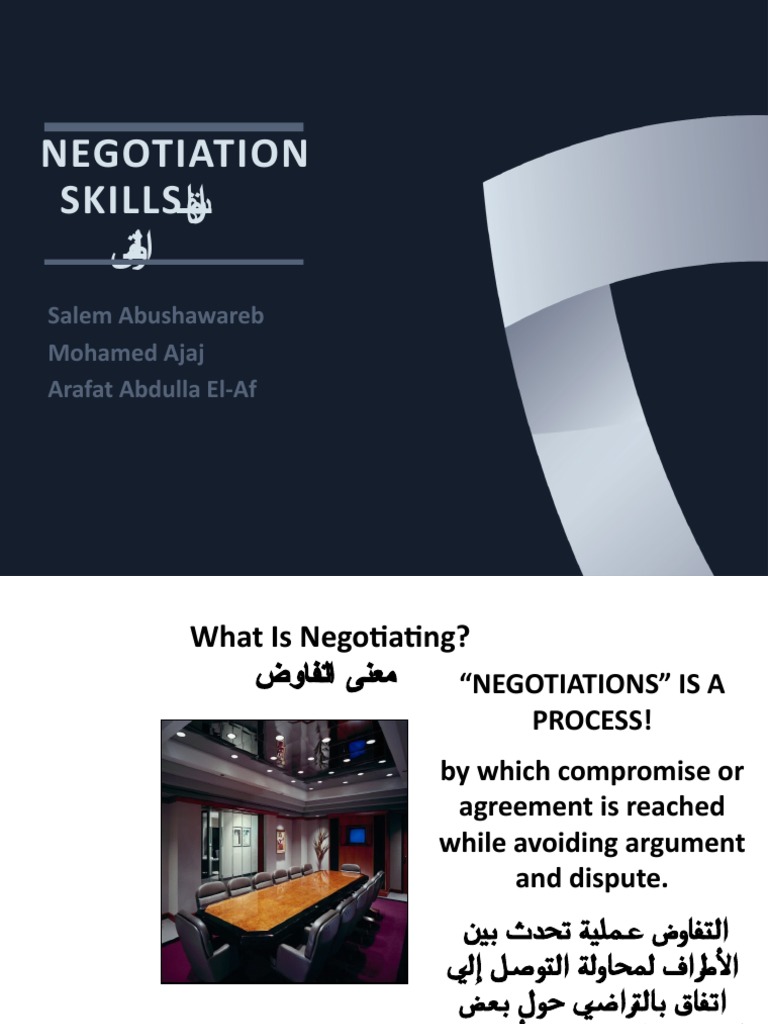 Essential Negotiation Skills Guide | PDF | Negotiation | Bargaining