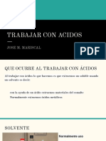 Trabajar Con Acidos