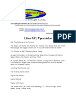 Liber 671 Pyramidos: Uma Publicação Eletrônica Da E S L