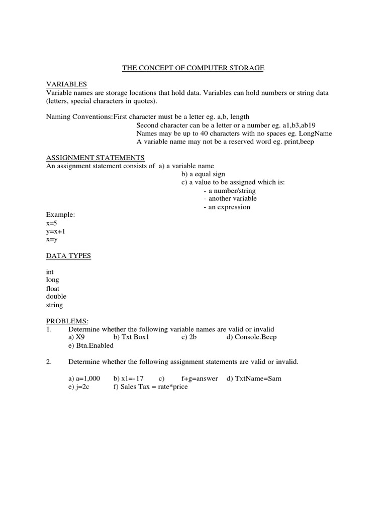 6.1 Conceptofcomputerstorage PDF | PDF