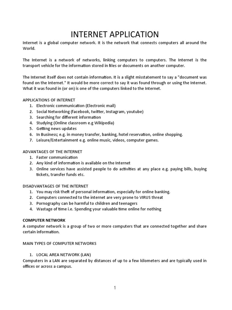 Understanding the Internet: A Comprehensive Overview of the Basics of ...