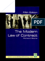 The Modern Law of Contract