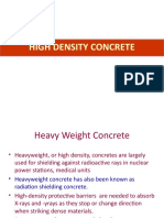 High Dencity Concrete