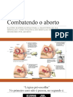 Combatendo o Aborto