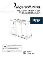 IRN 15 18.5 KW (20 25 HP) IRN 22 30 KW (30 40 HP) : Operation and Maintenance Manual