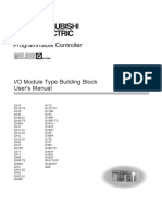 I/O Module Type Building Block User's Manual