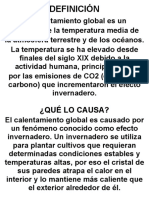 Calentamiento Global